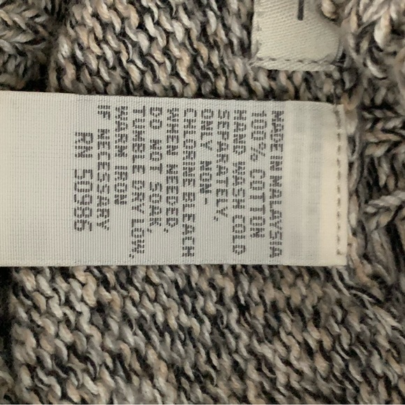 Pria Poncho 100% Cotton Mock Neck Women's Bohemian Sweater Boho Sz Medium EUC - Picture 4 of 4